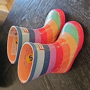 Hunter Rain Boots 🌈 Rainbow